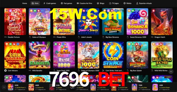 7696 Bet: A Experiência de Casino com Jogos de Mesa ao Vivo